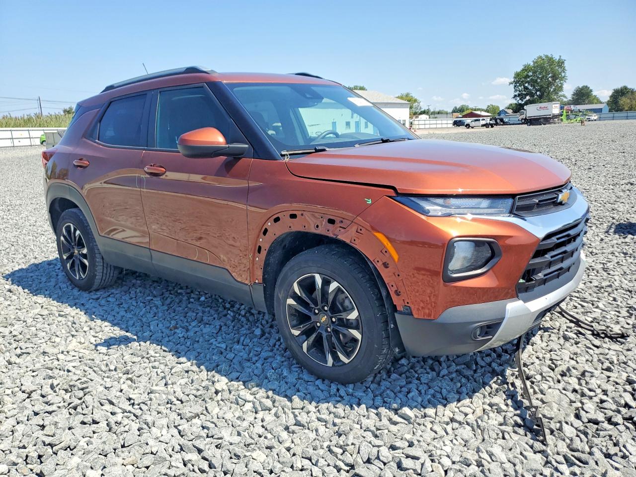 2021 Chevrolet Trailblazer Lt Orange vin: KL79MRSL8MB088407