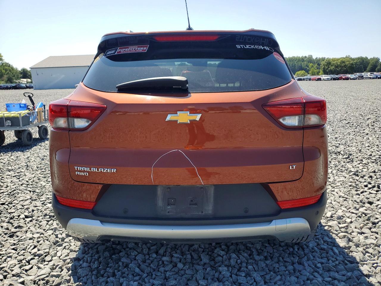 2021 Chevrolet Trailblazer Lt Orange vin: KL79MRSL8MB088407