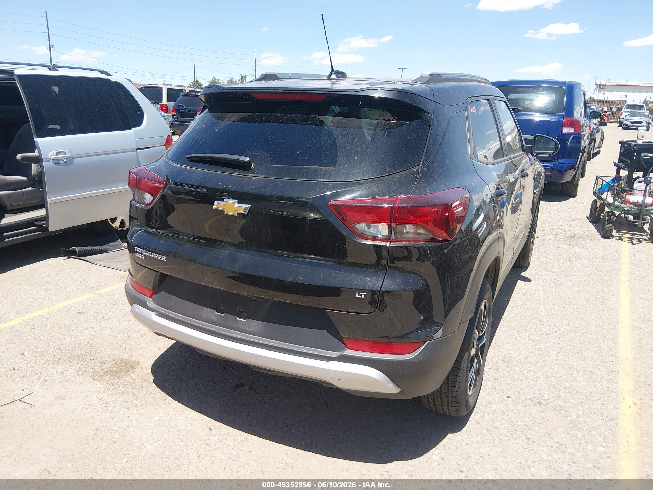 2026 Chevrolet Trailblazer Awd Lt Black vin: KL79MRSL8TB101512