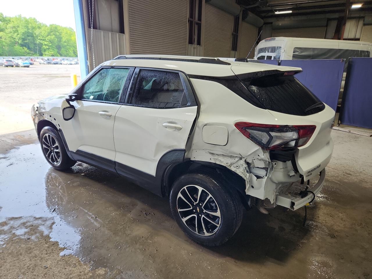 2026 Chevrolet Trailblazer Lt White vin: KL79MRSL9TB129447 Damage: Left Rear Door, Severe Damage, Replacement Required
