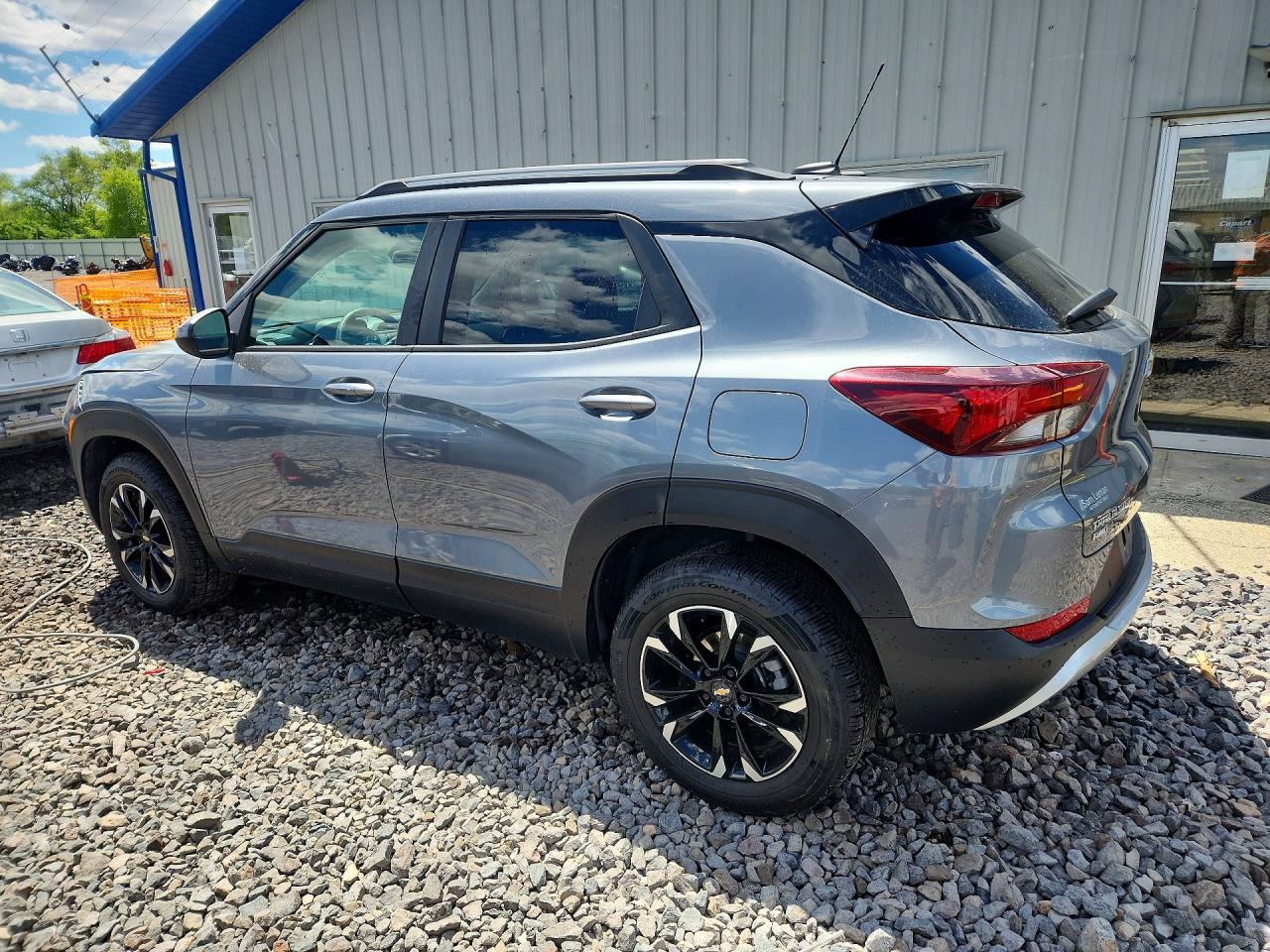 2021 Chevrolet Trailblazer Lt Silver vin: KL79MRSLXMB014485
