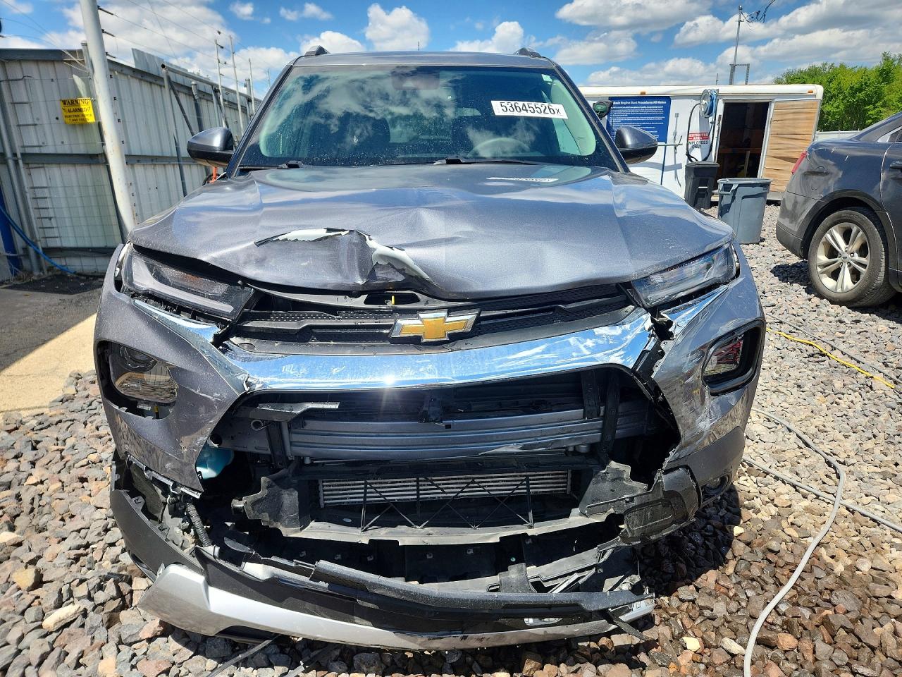 2021 Chevrolet Trailblazer Lt Silver vin: KL79MRSLXMB014485
