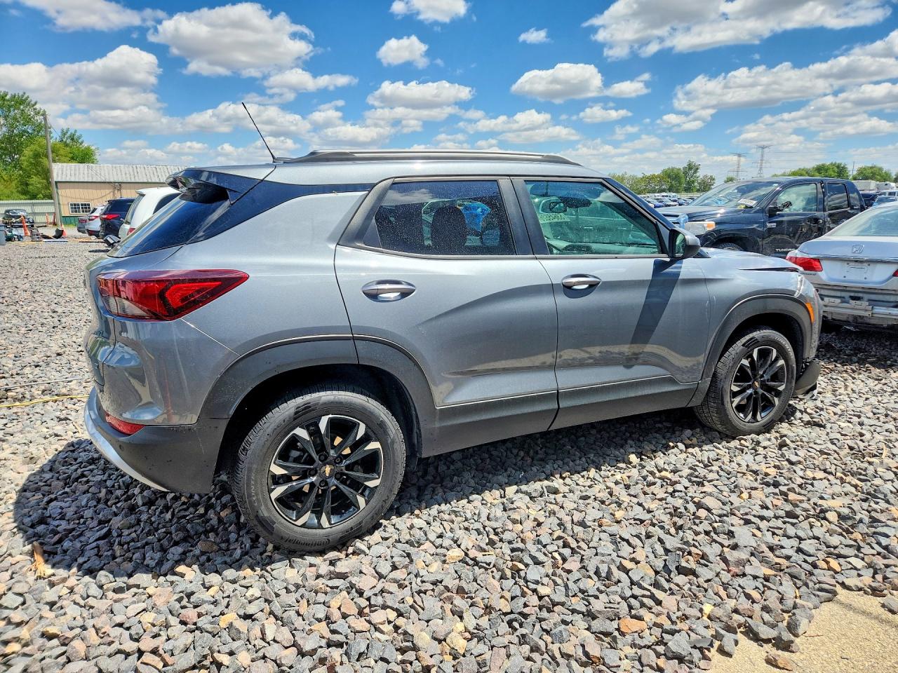 2021 Chevrolet Trailblazer Lt Silver vin: KL79MRSLXMB014485