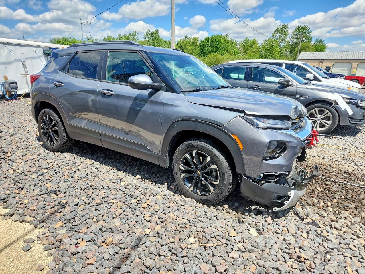 2021 Chevrolet Trailblazer Lt Silver vin: KL79MRSLXMB014485