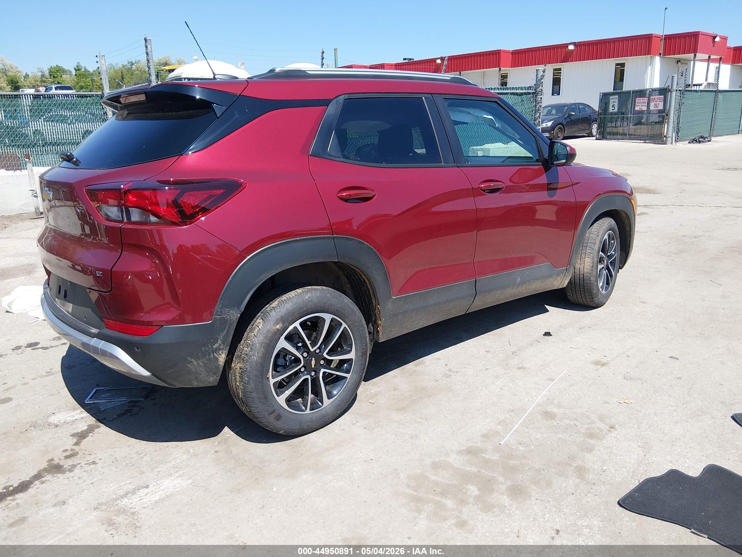 2024 Chevrolet Trailblazer Awd Lt Red vin: KL79MRSLXRB159243