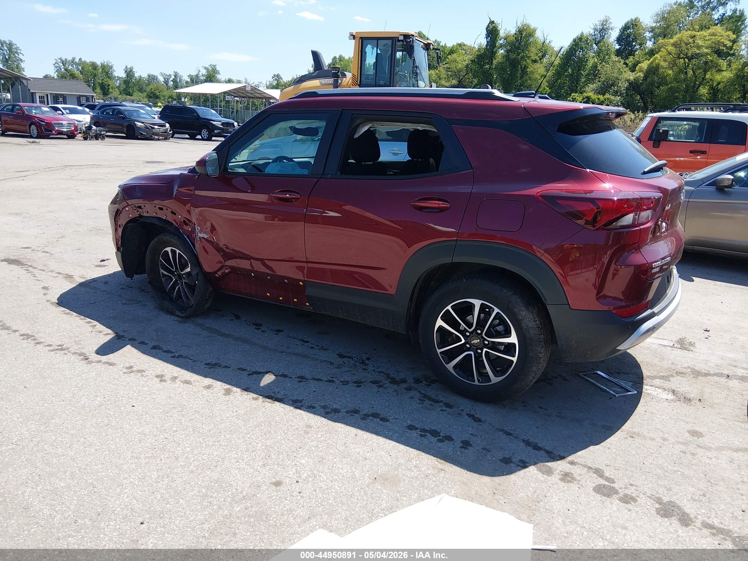 2024 Chevrolet Trailblazer Awd Lt Red vin: KL79MRSLXRB159243