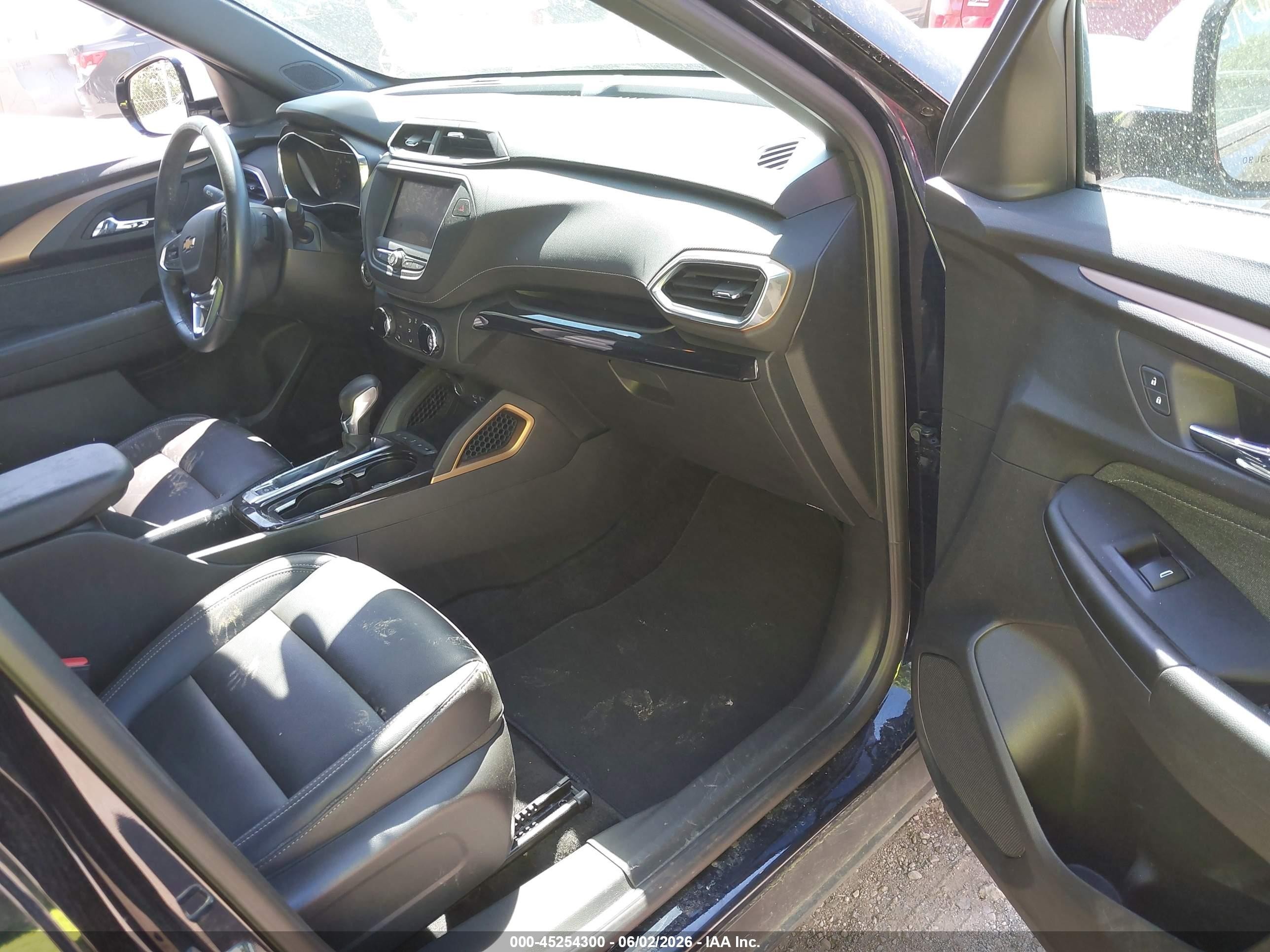 2021 Chevrolet Trailblazer Awd Activ Dark Blue vin: KL79MSSL2MB074395