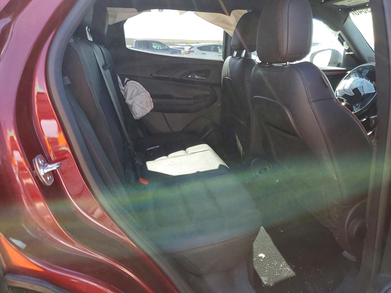 2025 Chevrolet Trailblazer Rs Red vin: KL79MTSL0SB078562