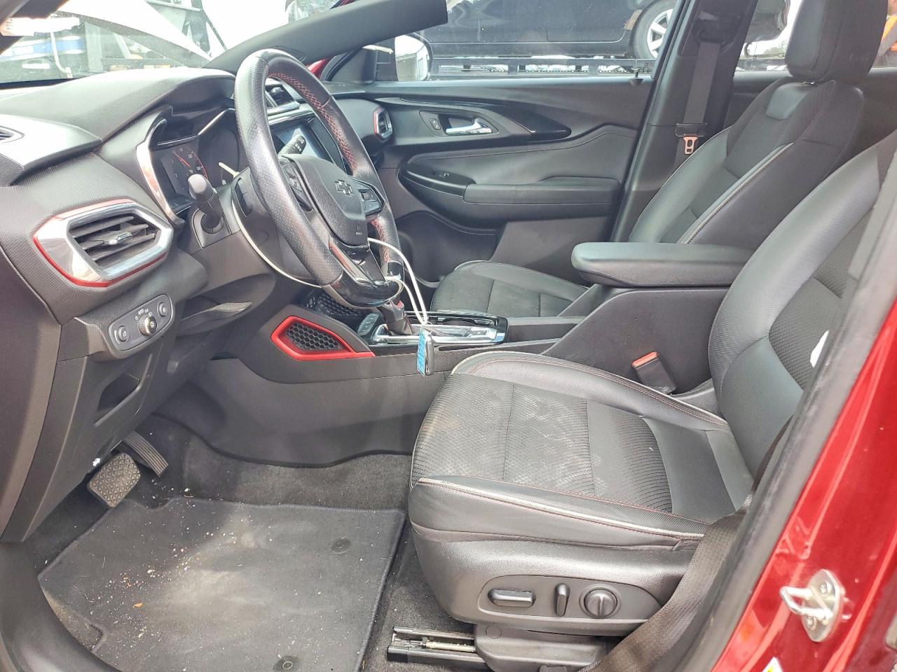 2021 Chevrolet Trailblazer Rs Red vin: KL79MTSL1MB082168