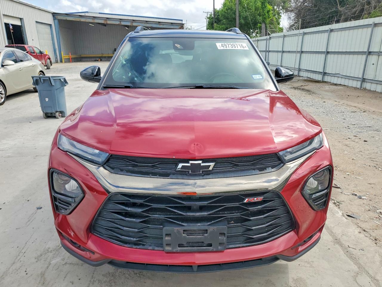 2021 Chevrolet Trailblazer Rs Red vin: KL79MTSL1MB082168