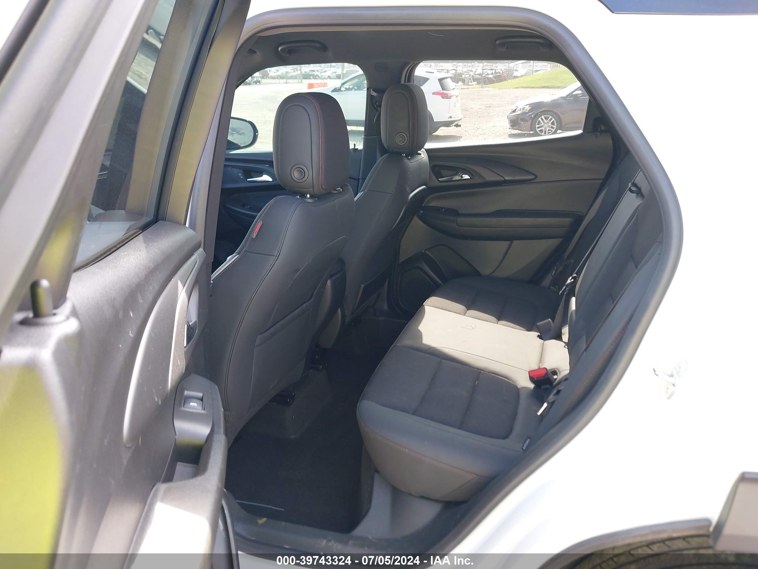 2023 Chevrolet Trailblazer Fwd Rs White vin: KL79MTSL3PB067448
