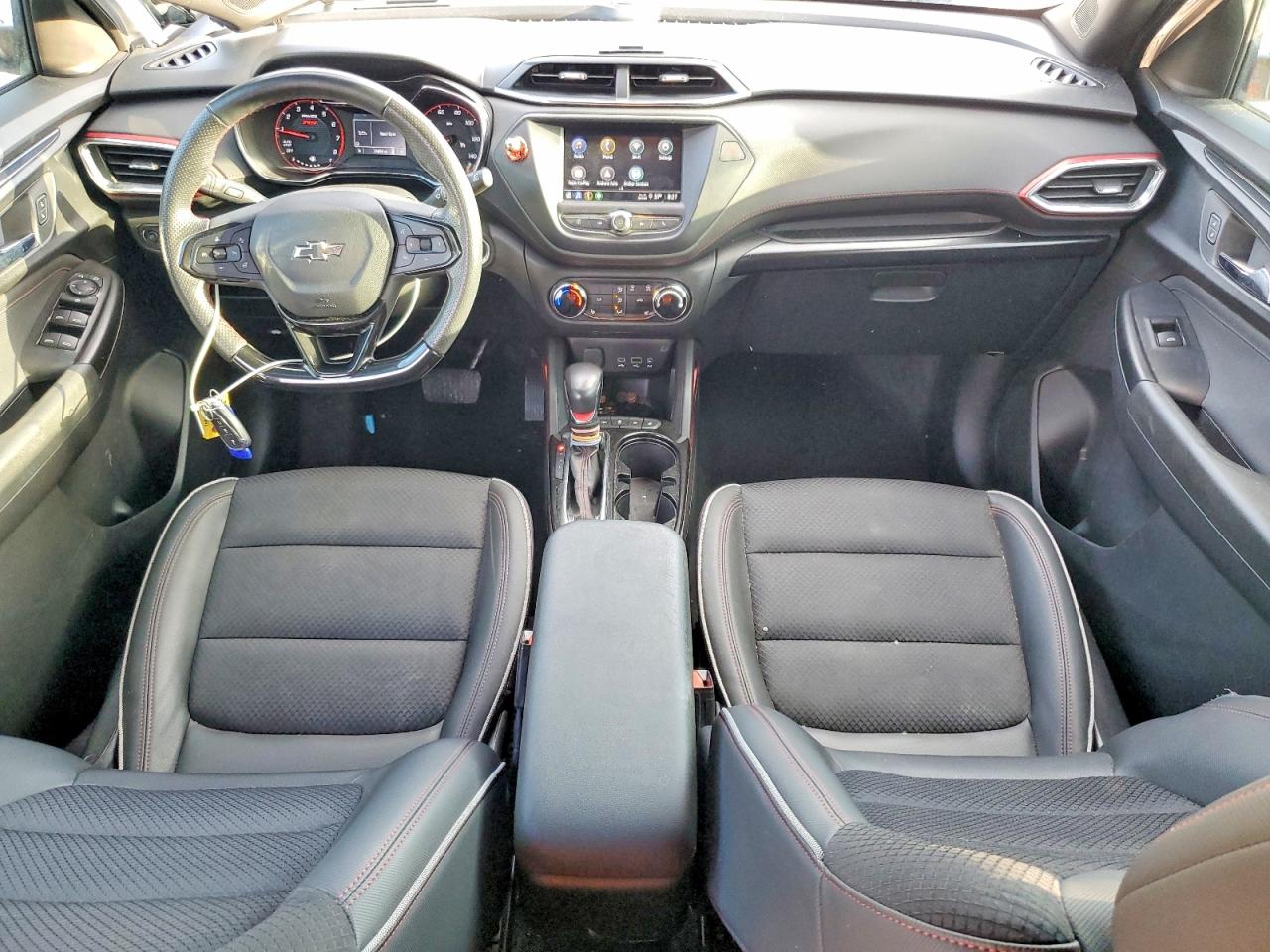 2022 Chevrolet Trailblazer Rs White vin: KL79MTSL4NB054009