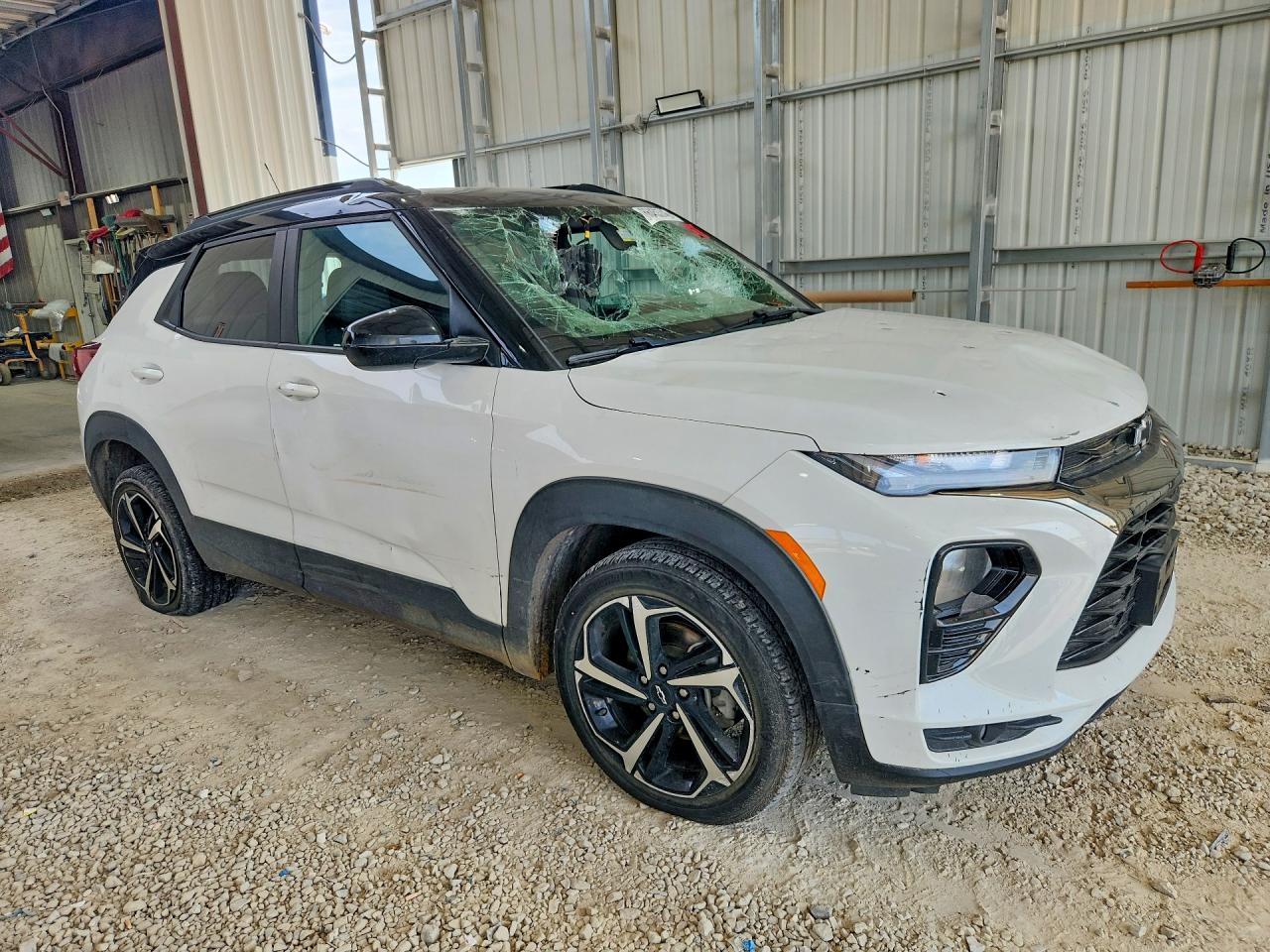 2021 Chevrolet Trailblazer Rs White vin: KL79MTSL5MB038464