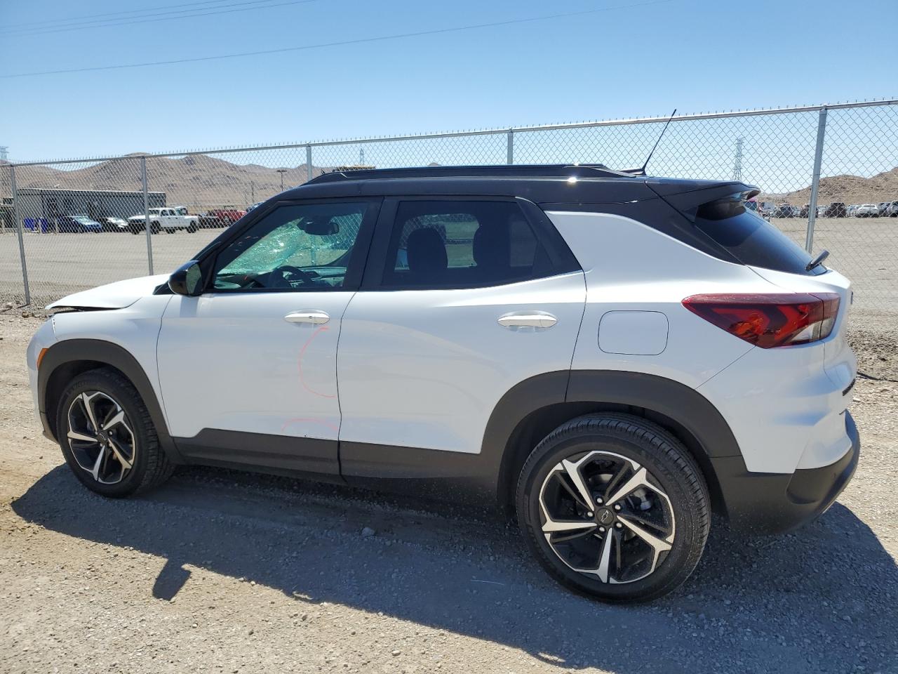 2021 Chevrolet Trailblazer Rs White vin: KL79MTSL7MB020564