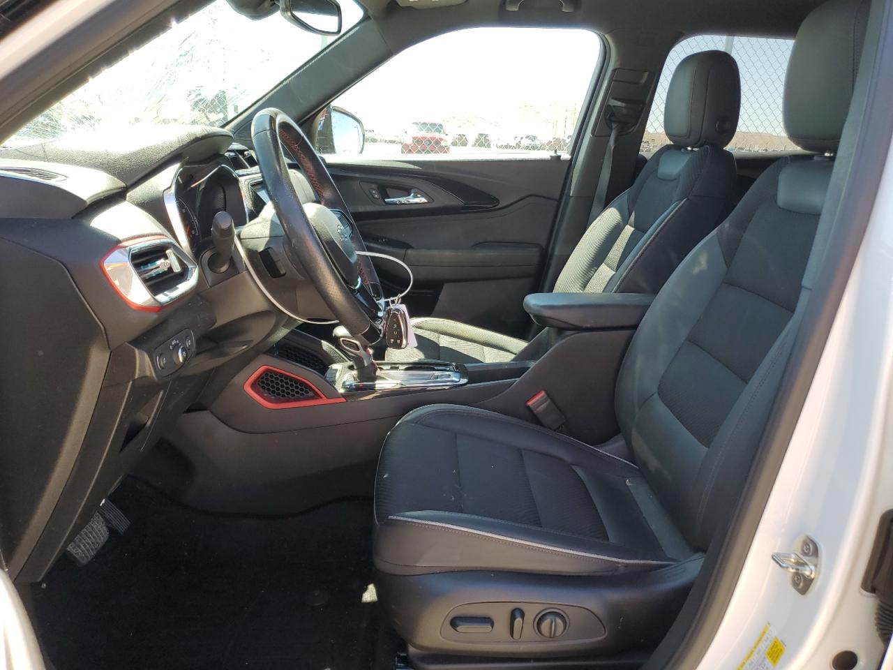 2021 Chevrolet Trailblazer Rs White vin: KL79MTSL7MB020564
