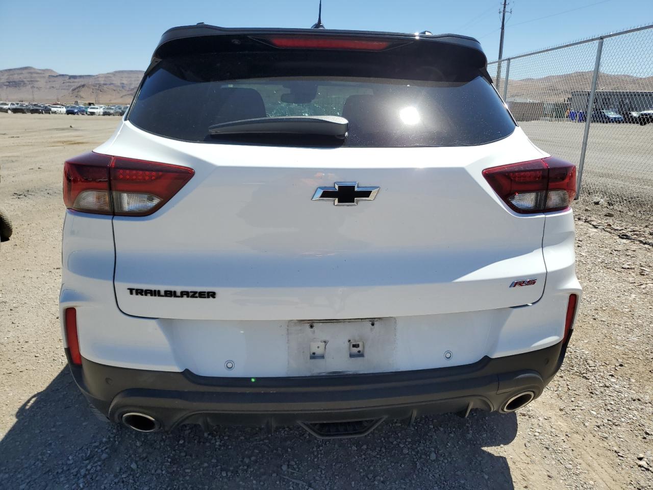 2021 Chevrolet Trailblazer Rs White vin: KL79MTSL7MB020564