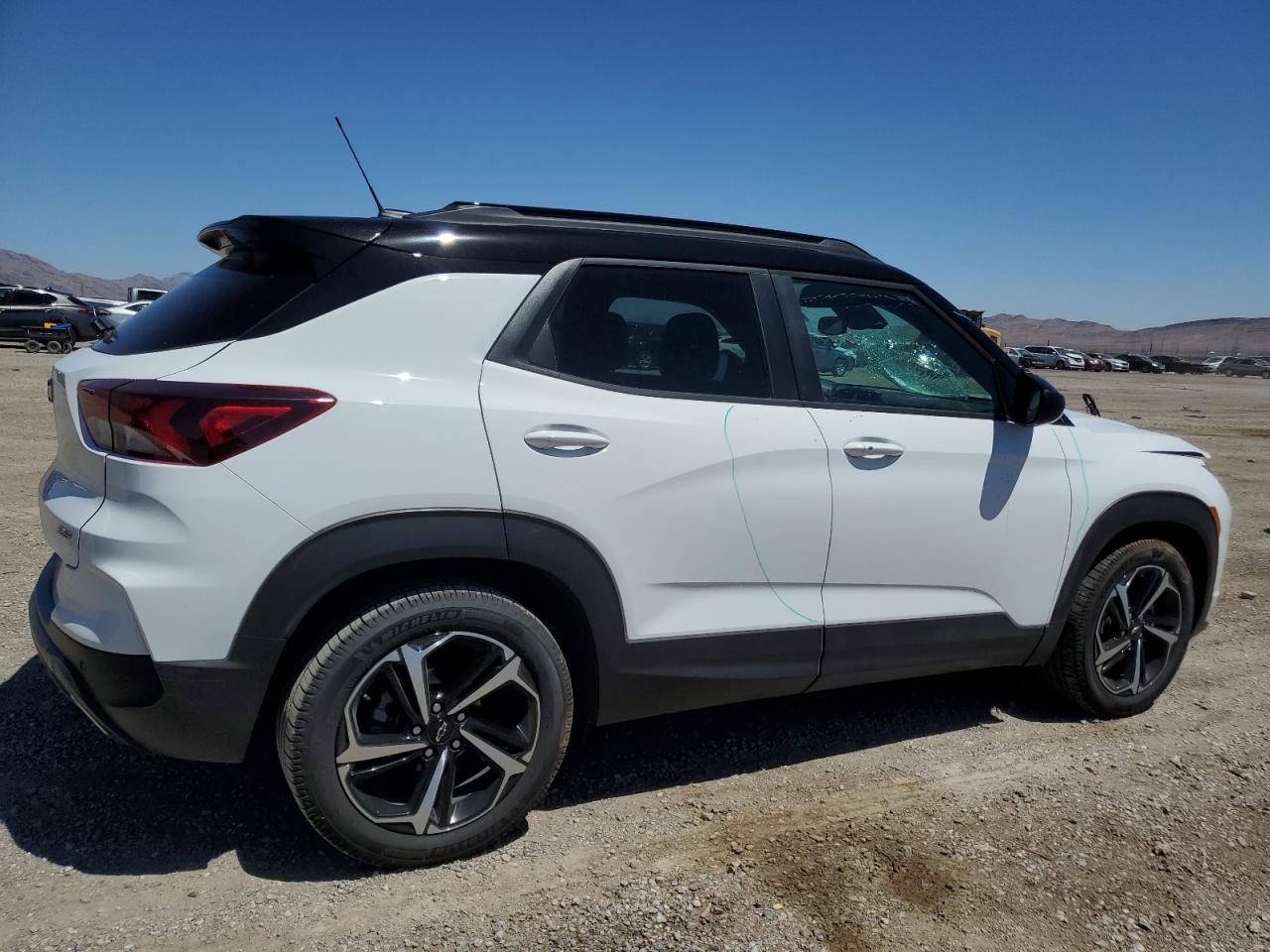 2021 Chevrolet Trailblazer Rs White vin: KL79MTSL7MB020564