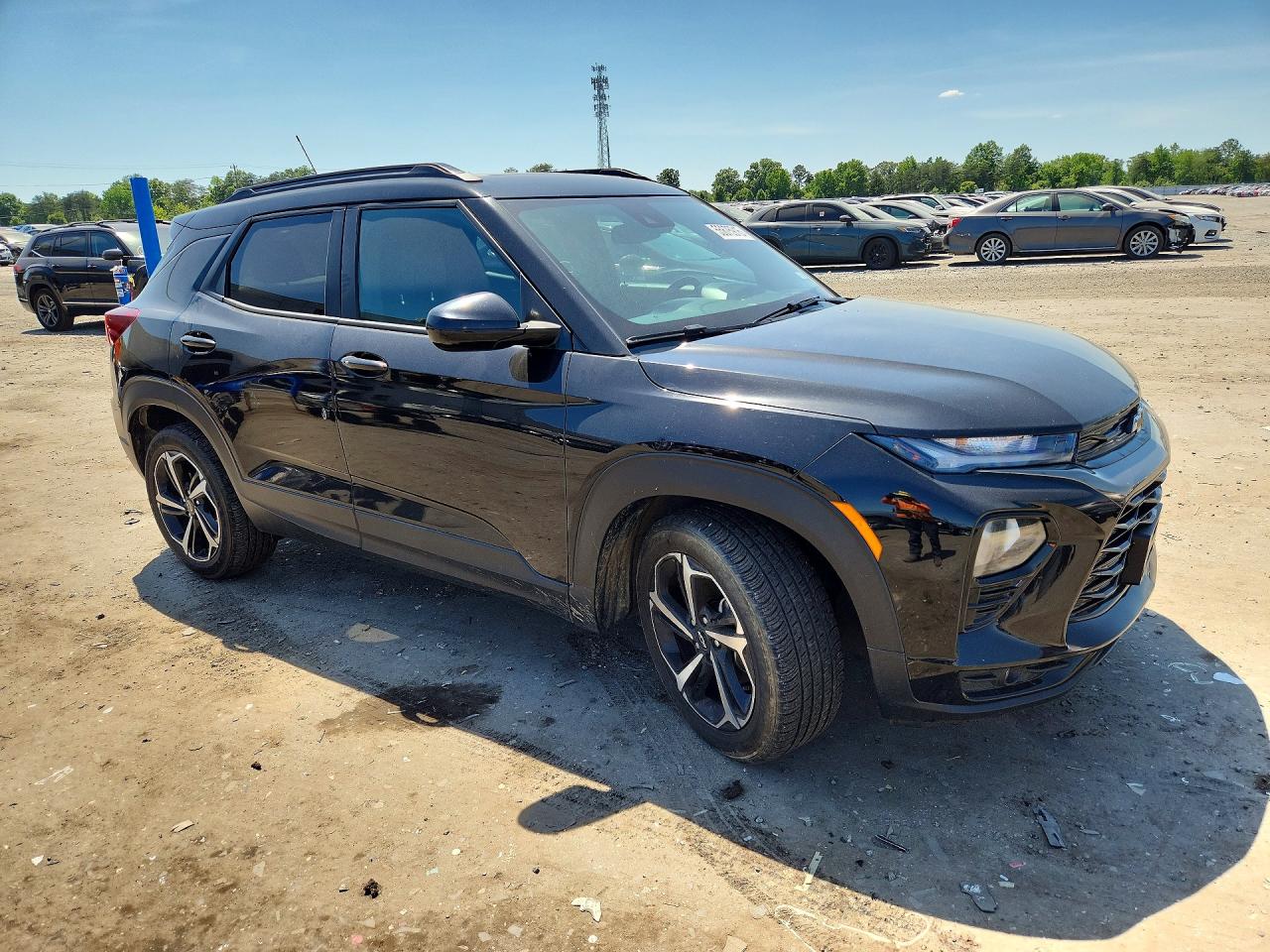 2021 Chevrolet Trailblazer Rs Black vin: KL79MTSL7MB059087