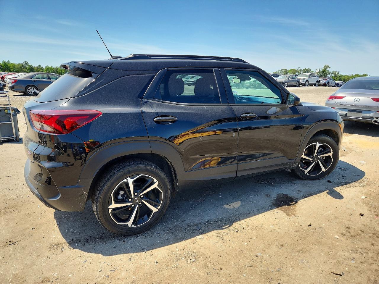 2021 Chevrolet Trailblazer Rs Black vin: KL79MTSL7MB059087