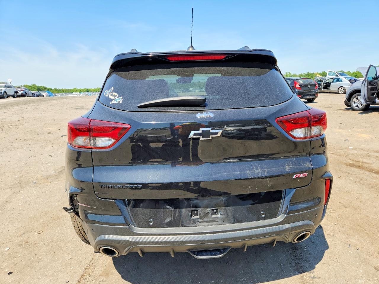 2021 Chevrolet Trailblazer Rs Black vin: KL79MTSL7MB059087