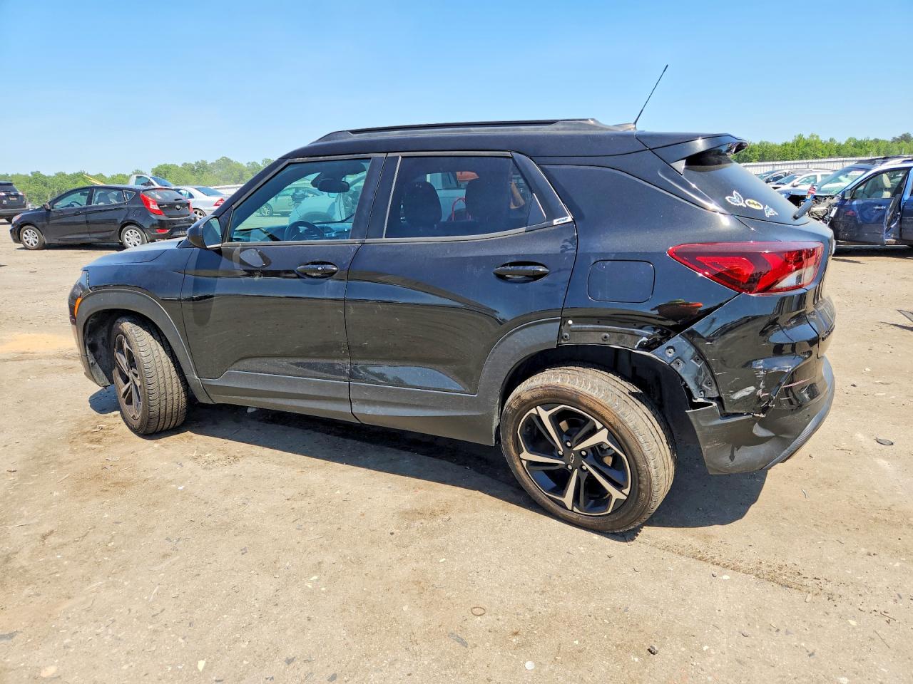 2021 Chevrolet Trailblazer Rs Black vin: KL79MTSL7MB059087