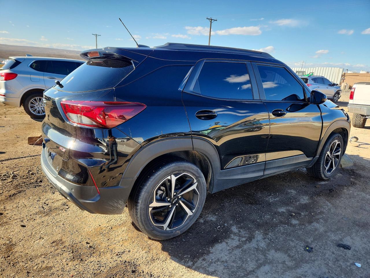 2022 Chevrolet Trailblazer Rs Black vin: KL79MTSL8NB108573