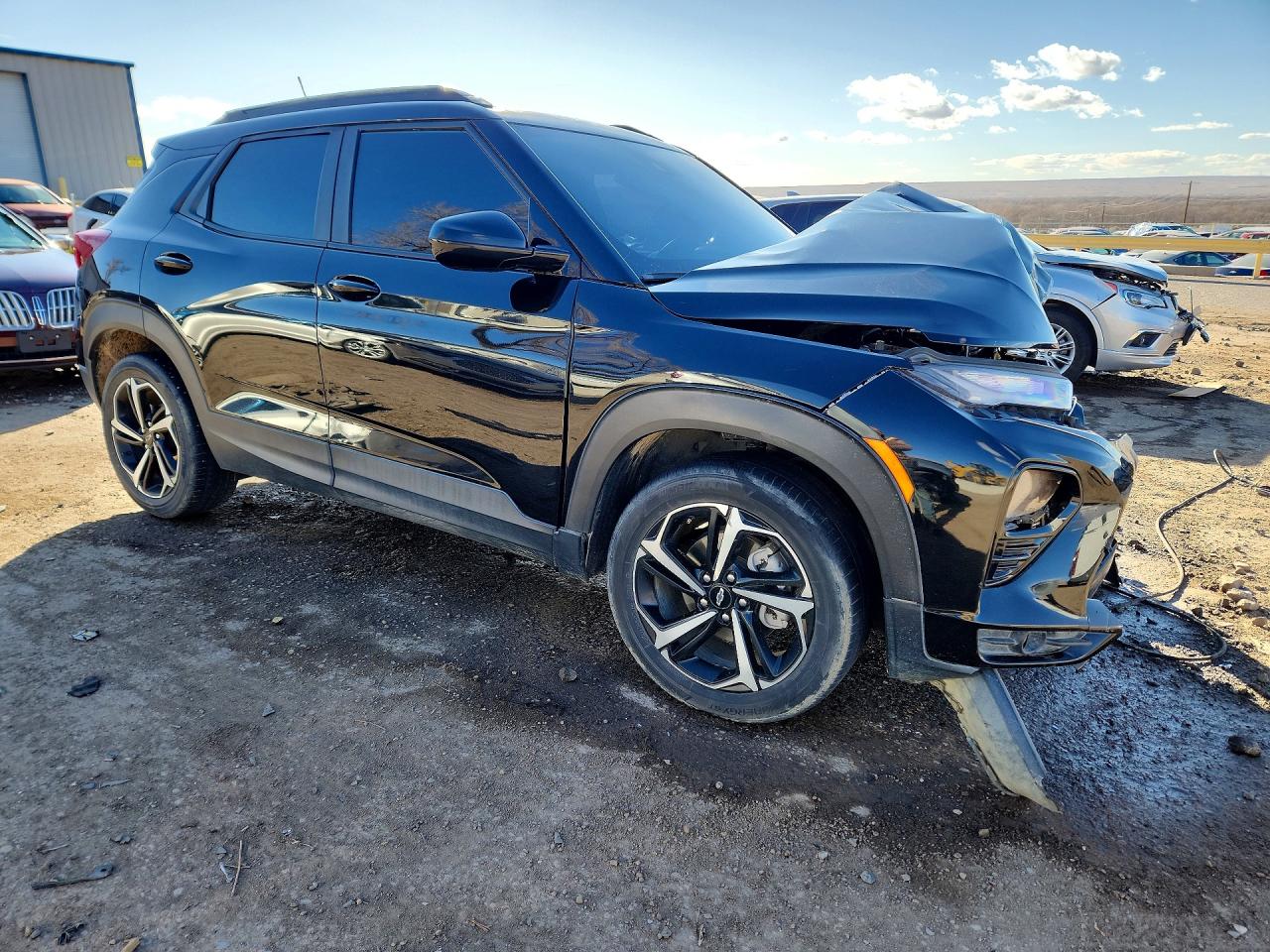 2022 Chevrolet Trailblazer Rs Black vin: KL79MTSL8NB108573