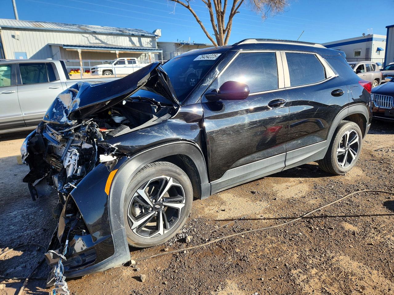 2022 Chevrolet Trailblazer Rs Black vin: KL79MTSL8NB108573