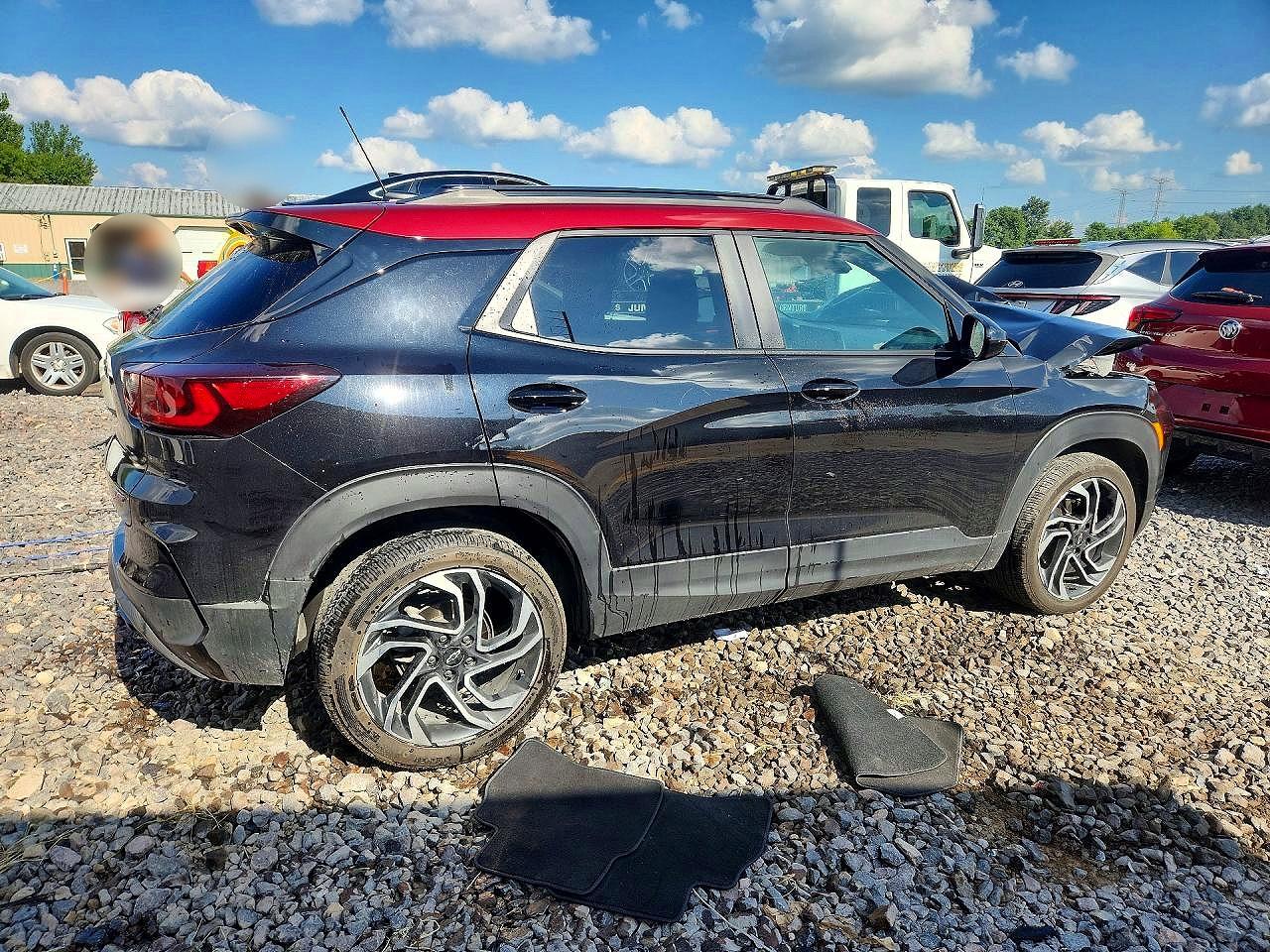 2025 Chevrolet Trailblazer Rs Двухцветный vin: KL79MUSL0SB099658
