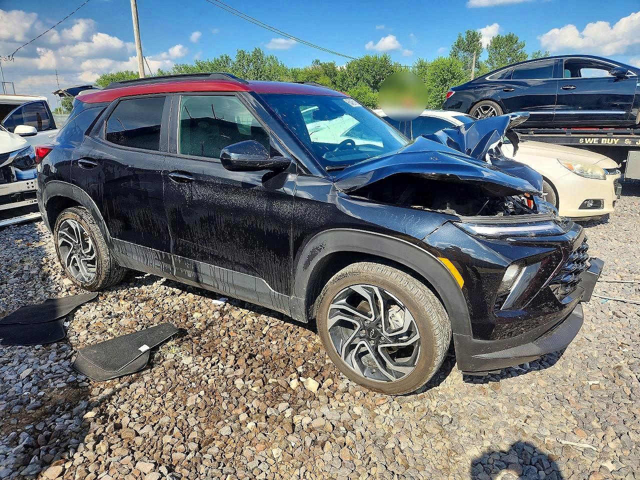 2025 Chevrolet Trailblazer Rs Двухцветный vin: KL79MUSL0SB099658