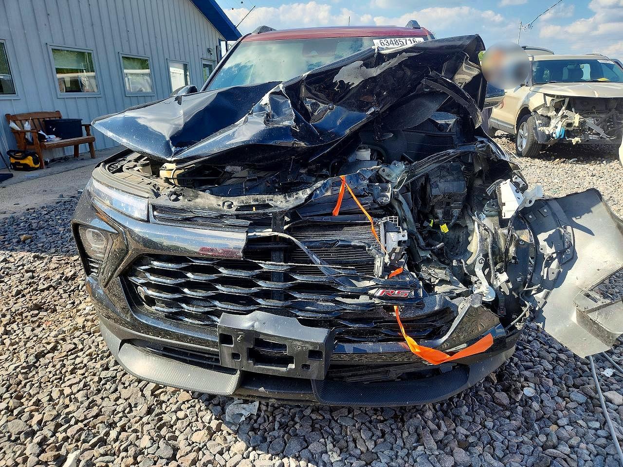 2025 Chevrolet Trailblazer Rs Двухцветный vin: KL79MUSL0SB099658