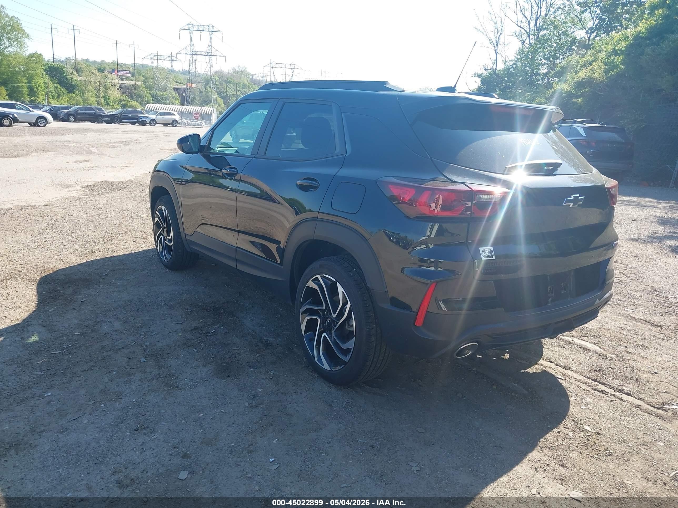 2024 Chevrolet Trailblazer Awd Rs Black vin: KL79MUSL2RB039455