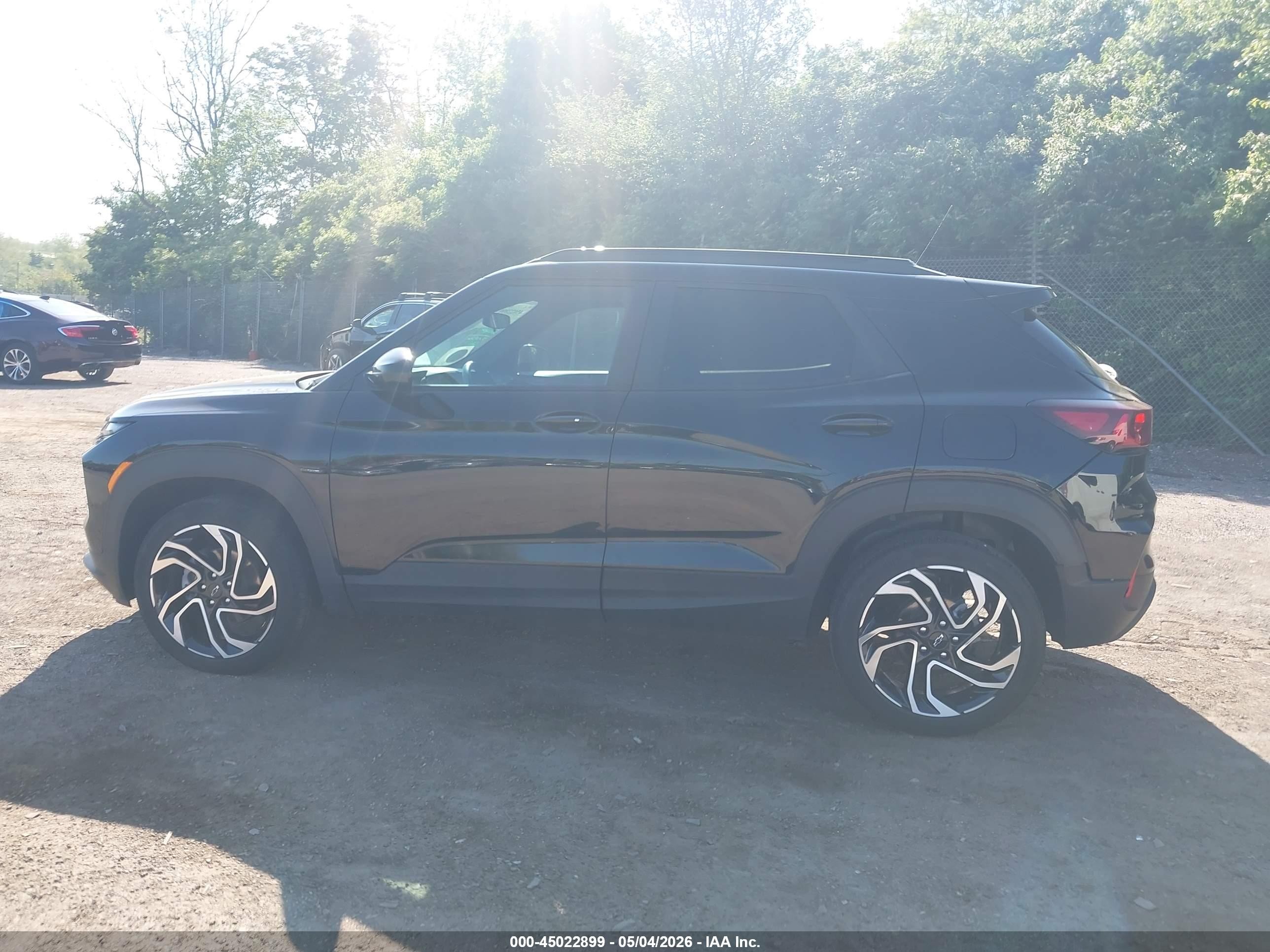 2024 Chevrolet Trailblazer Awd Rs Black vin: KL79MUSL2RB039455