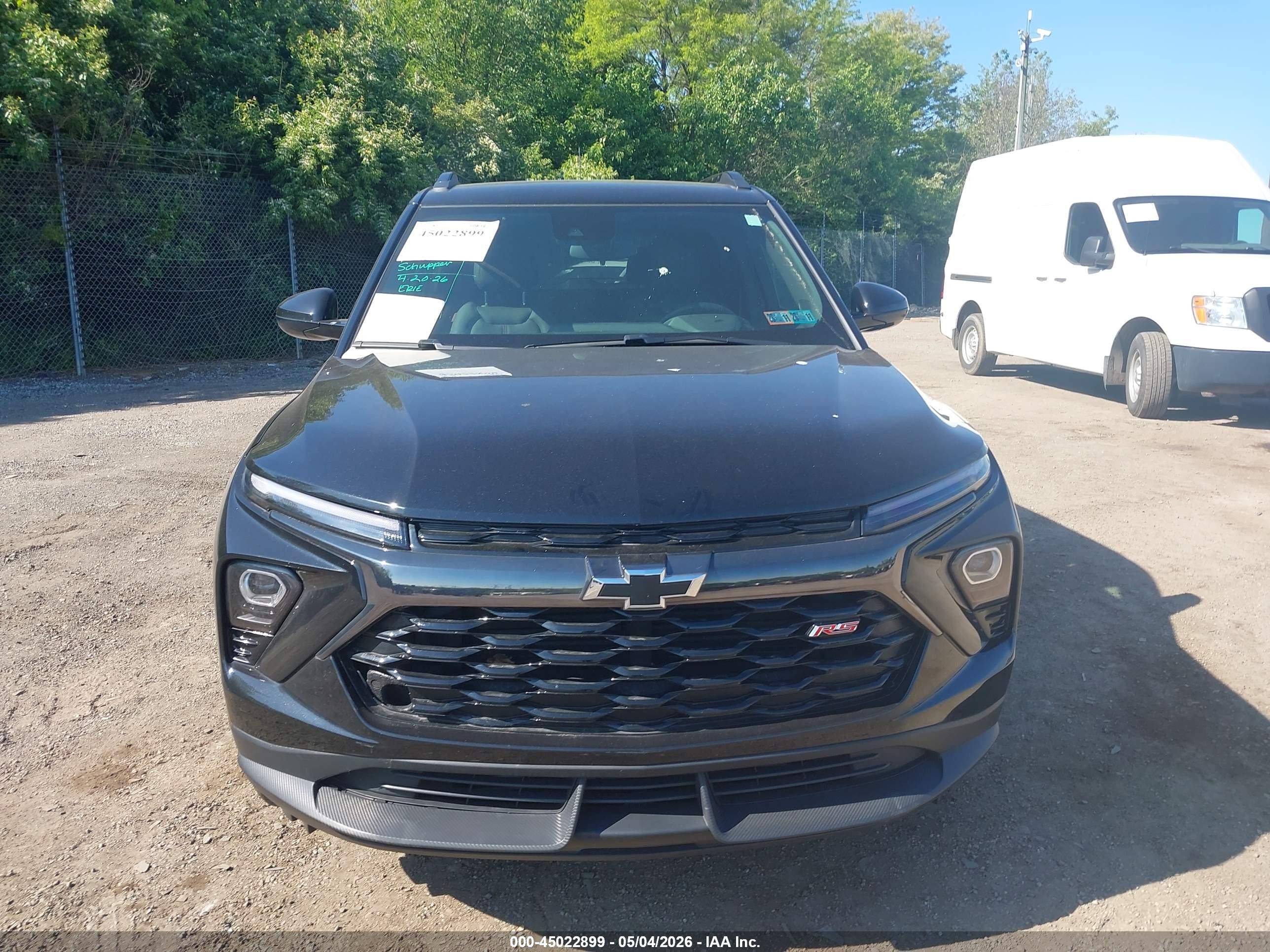 2024 Chevrolet Trailblazer Awd Rs Black vin: KL79MUSL2RB039455