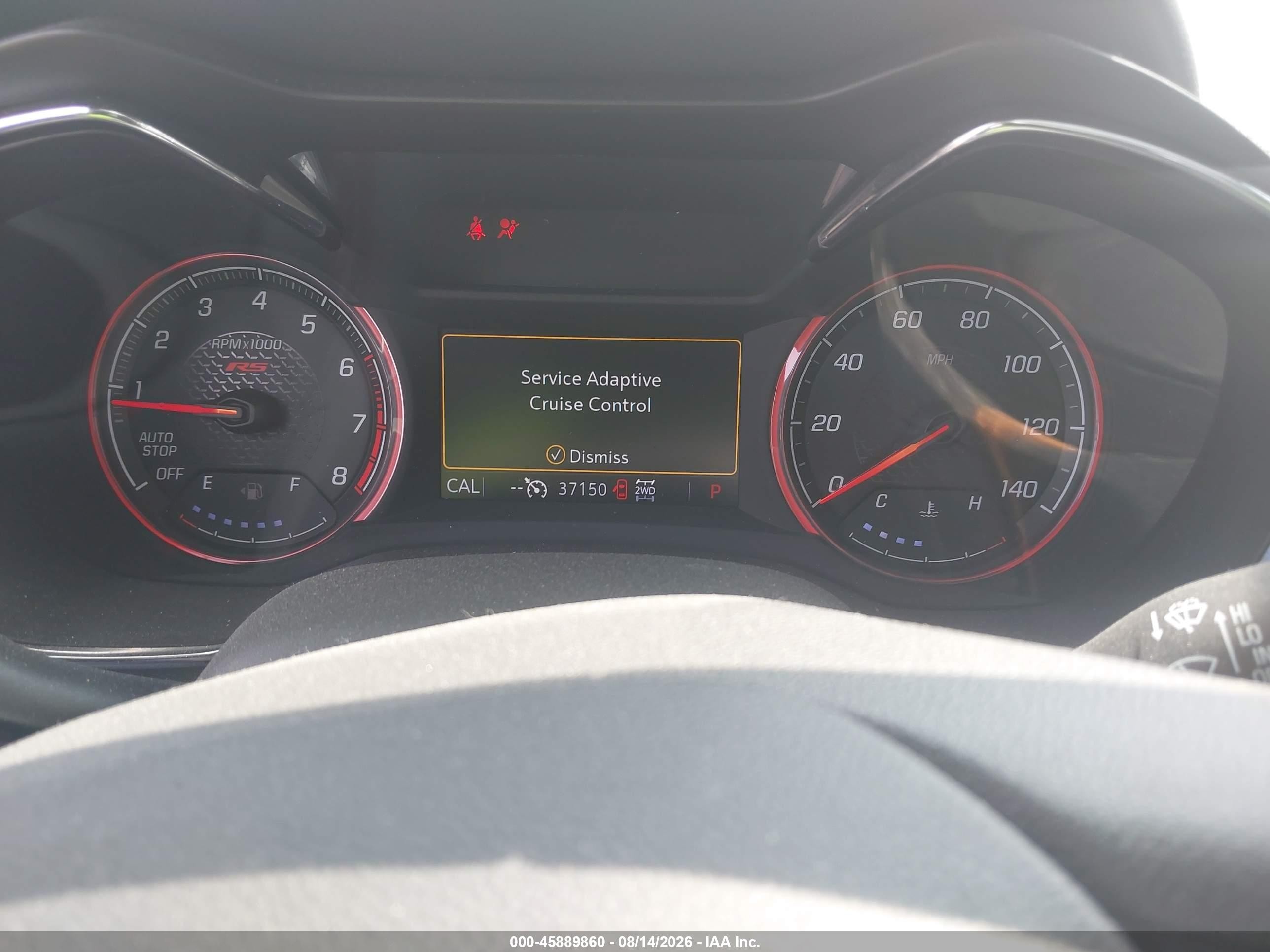 2023 Chevrolet Trailblazer Awd Rs Red vin: KL79MUSL5PB050477