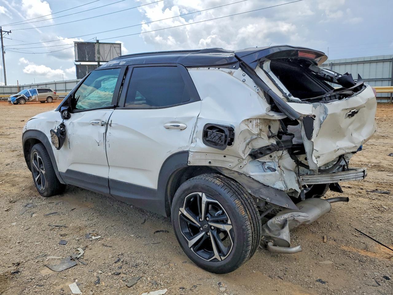 2021 Chevrolet Trailblazer Rs White vin: KL79MUSL6MB173684