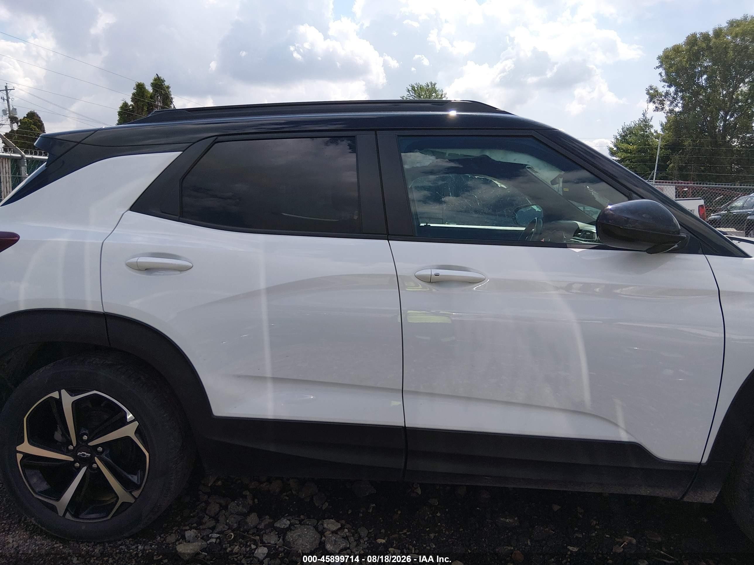 2023 Chevrolet Trailblazer Awd Rs White vin: KL79MUSL6PB190599