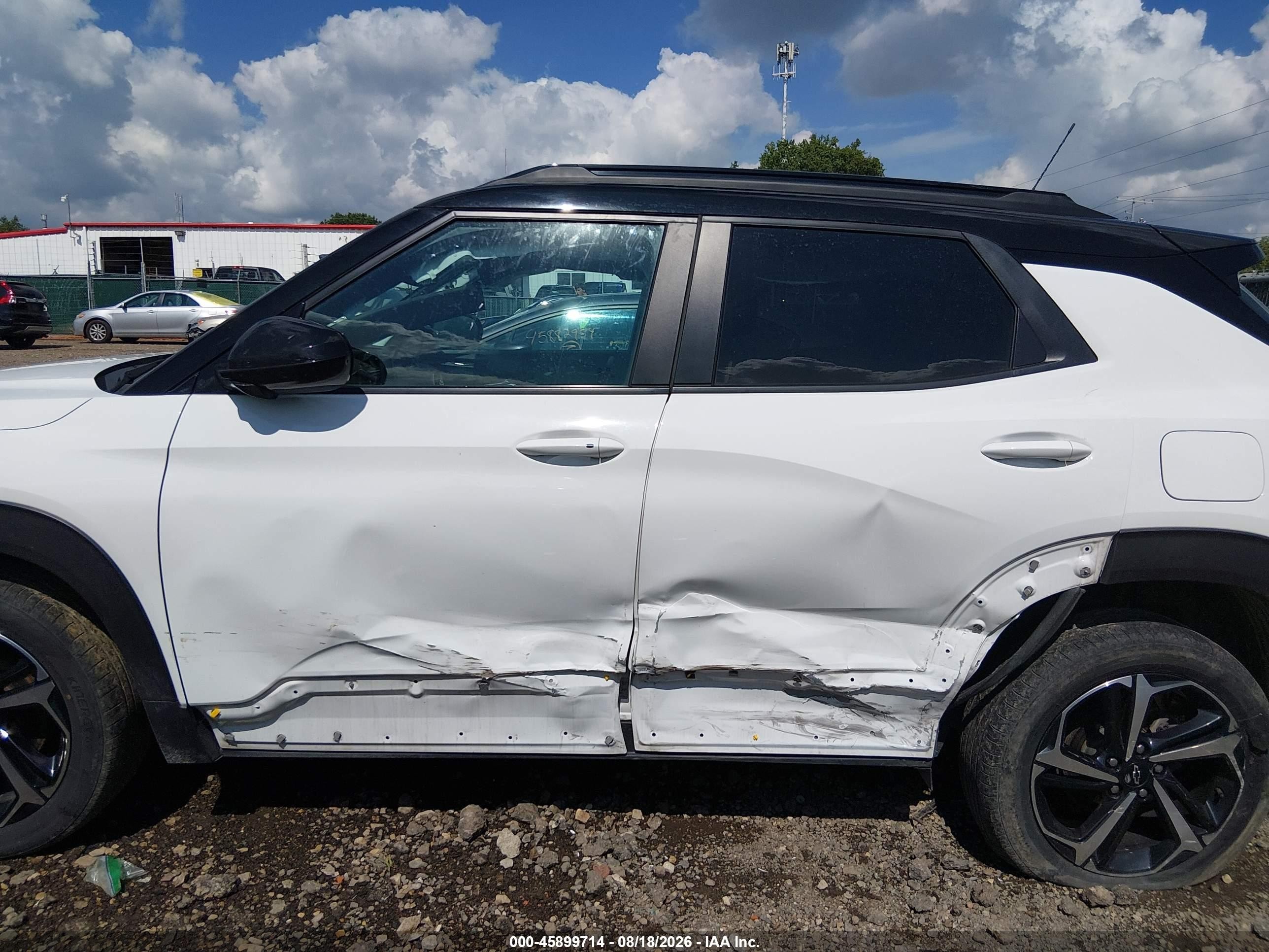 2023 Chevrolet Trailblazer Awd Rs White vin: KL79MUSL6PB190599