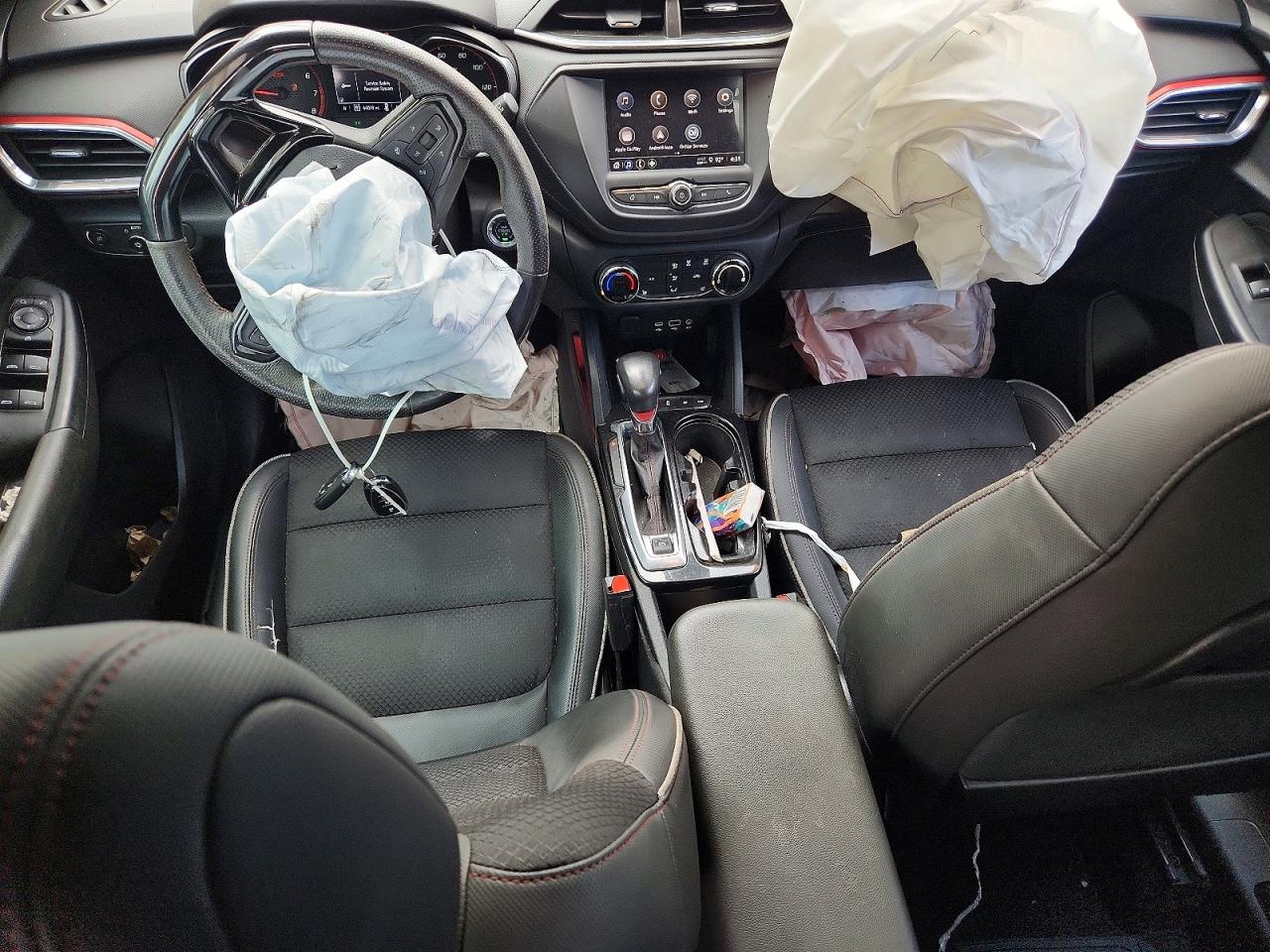 2022 Chevrolet Trailblazer Rs White vin: KL79MUSL7NB062353