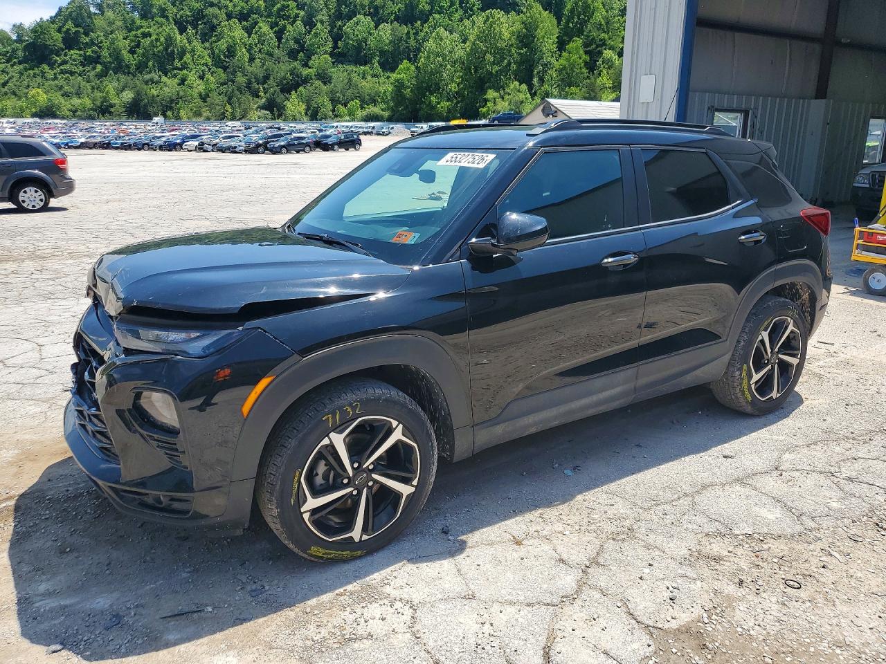 2023 Chevrolet Trailblazer Rs Black vin: KL79MUSL7PB011115