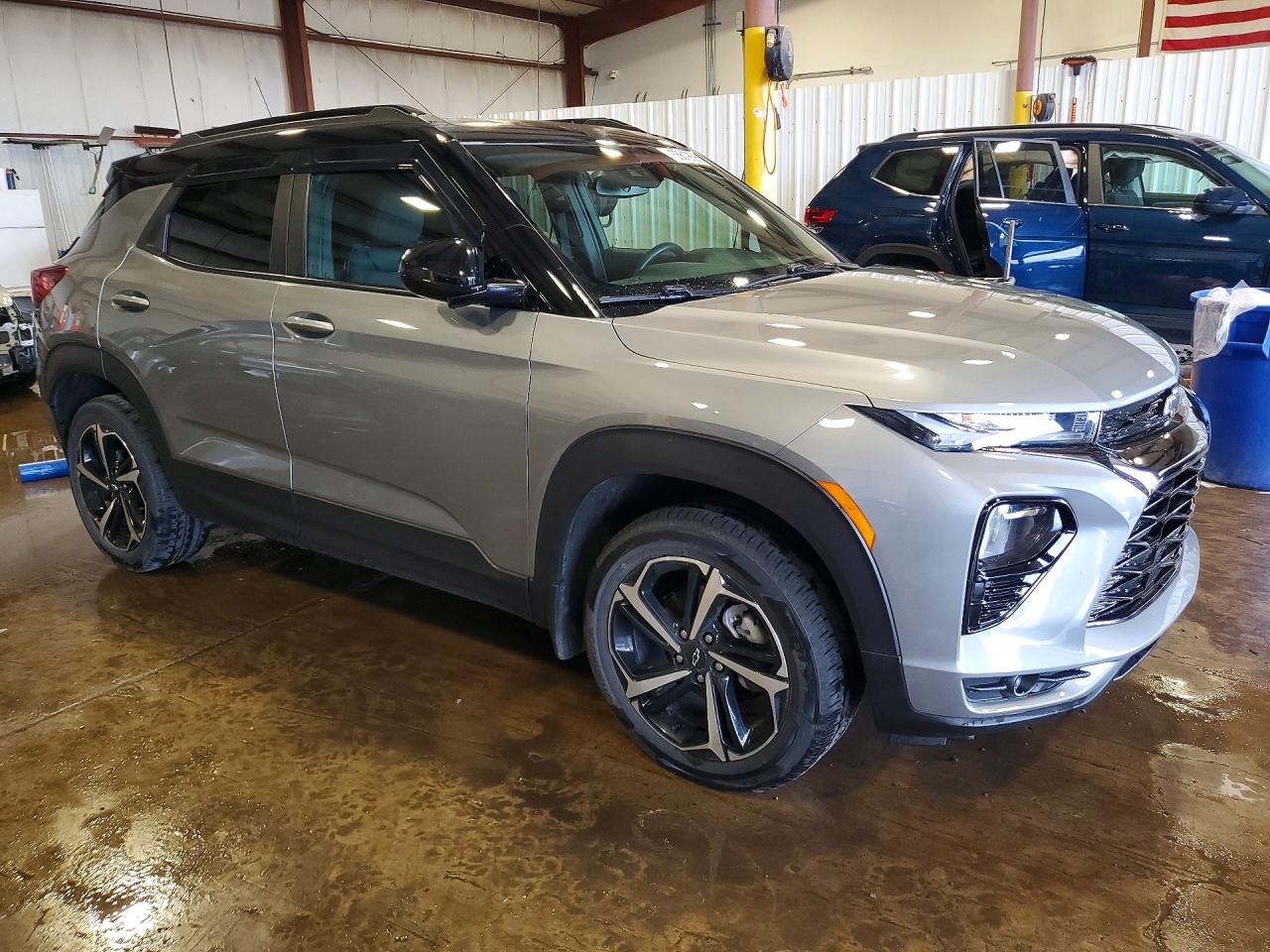 2023 Chevrolet Trailblazer Rs Gray vin: KL79MUSL7PB020607