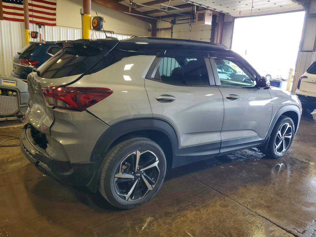 2023 Chevrolet Trailblazer Rs Gray vin: KL79MUSL7PB020607