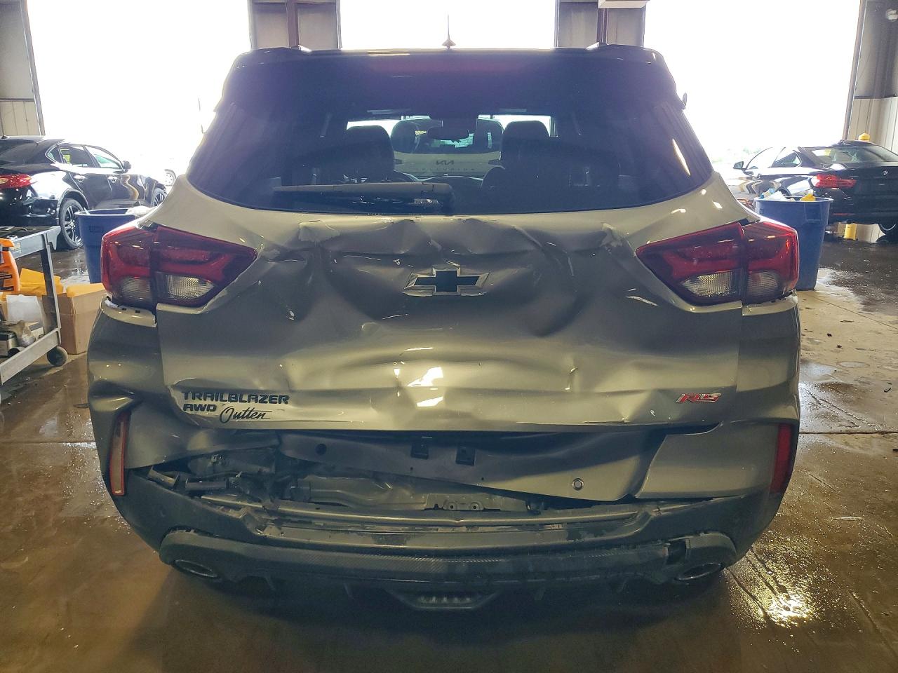 2023 Chevrolet Trailblazer Rs Gray vin: KL79MUSL7PB020607