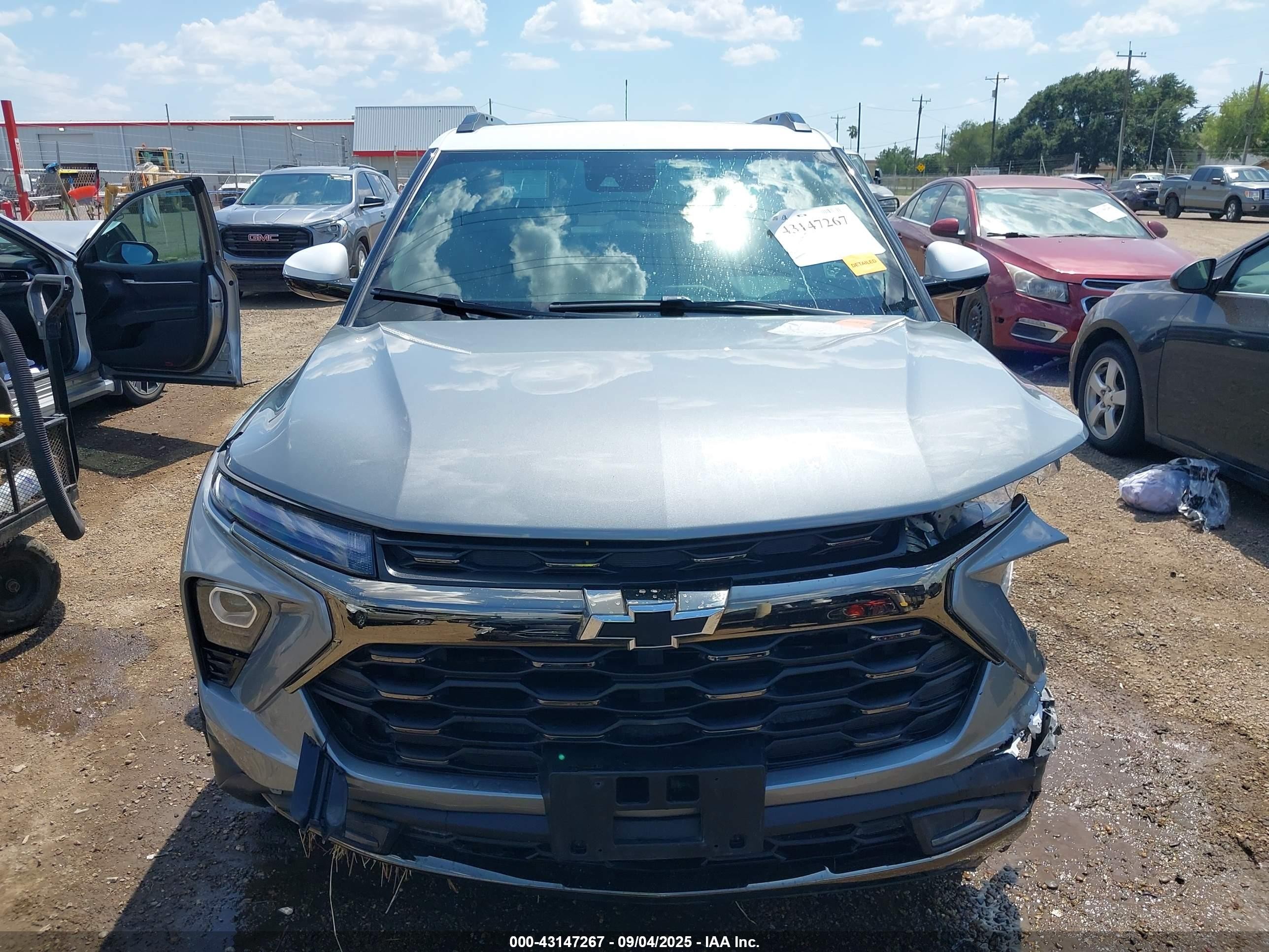 2025 Chevrolet Trailblazer Fwd Activ Gray vin: KL79MVSL0SB069887