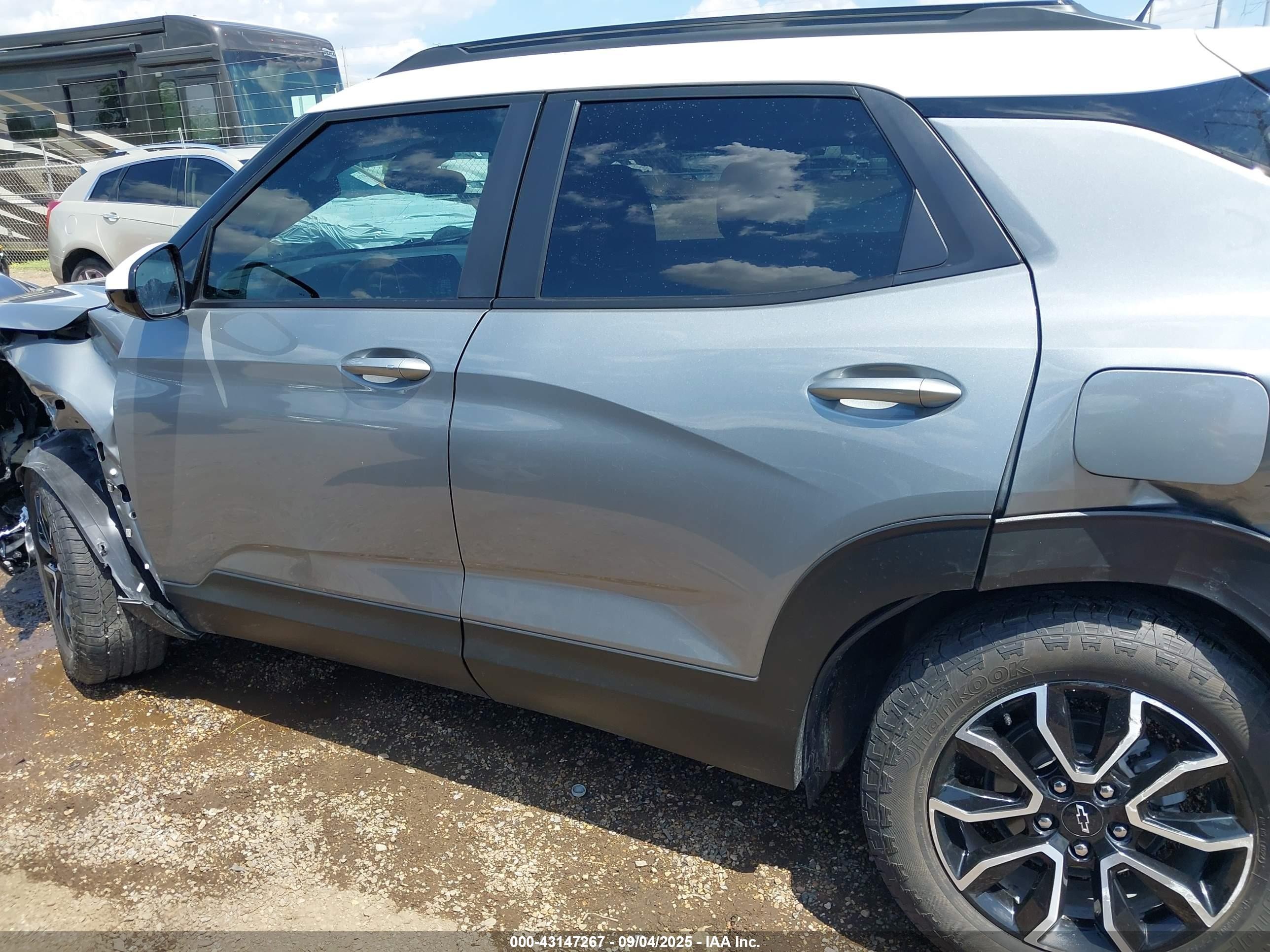 2025 Chevrolet Trailblazer Fwd Activ Gray vin: KL79MVSL0SB069887