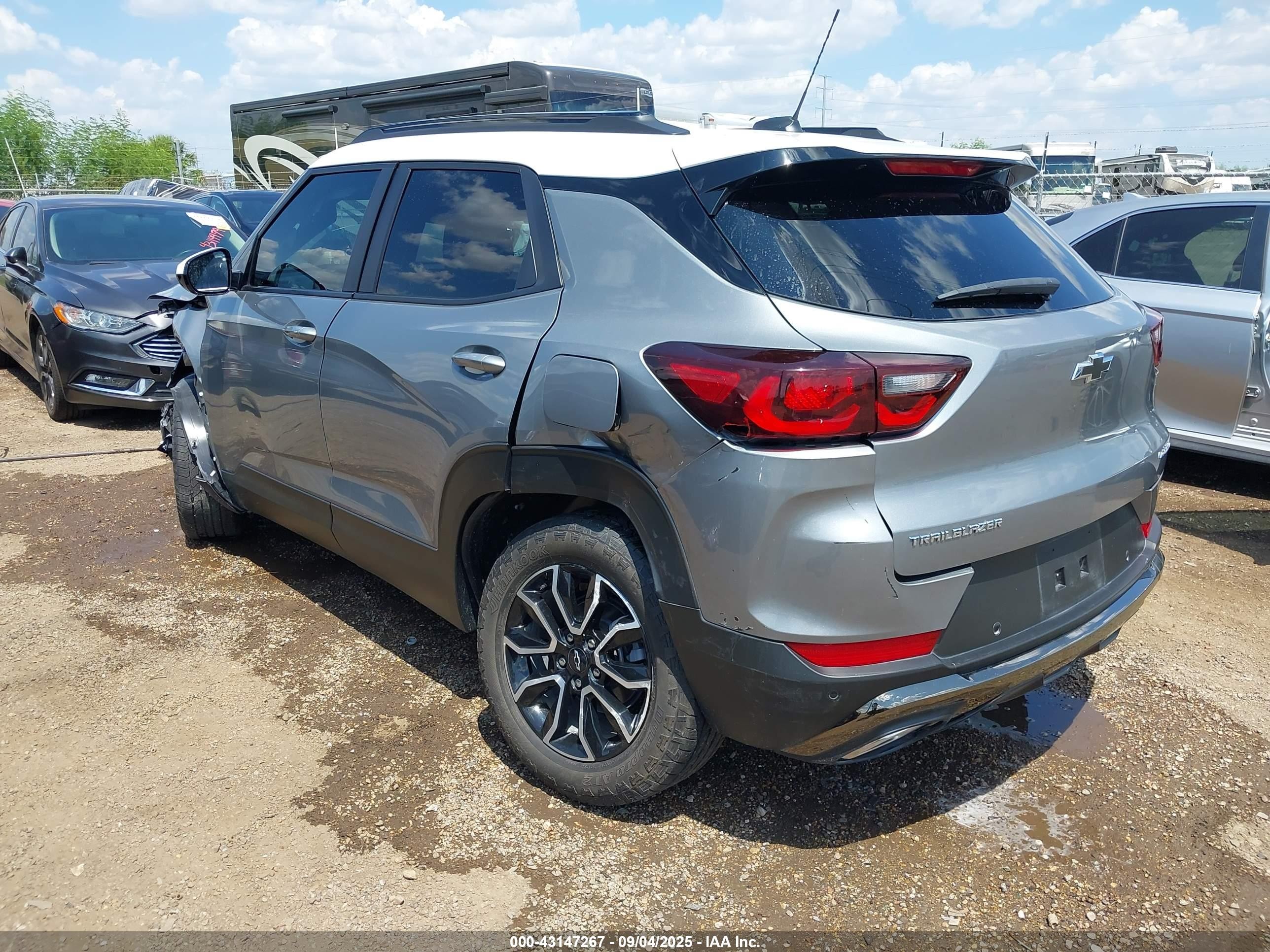 2025 Chevrolet Trailblazer Fwd Activ Gray vin: KL79MVSL0SB069887