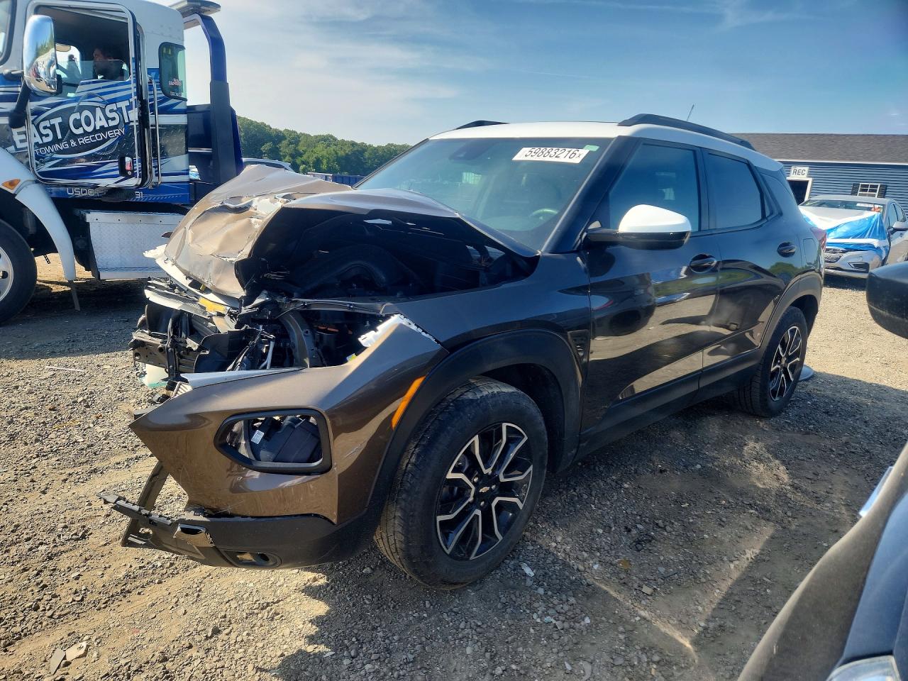 2022 Chevrolet Trailblazer Activ Brown vin: KL79MVSL4NB084719