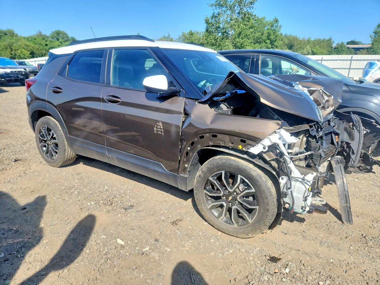 2022 Chevrolet Trailblazer Activ Коричневый vin: KL79MVSL4NB084719