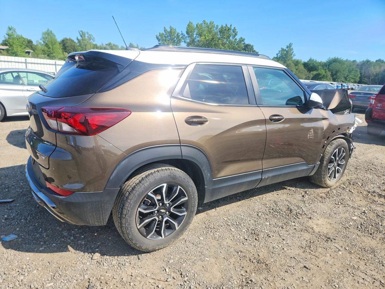 2022 Chevrolet Trailblazer Activ Коричневый vin: KL79MVSL4NB084719
