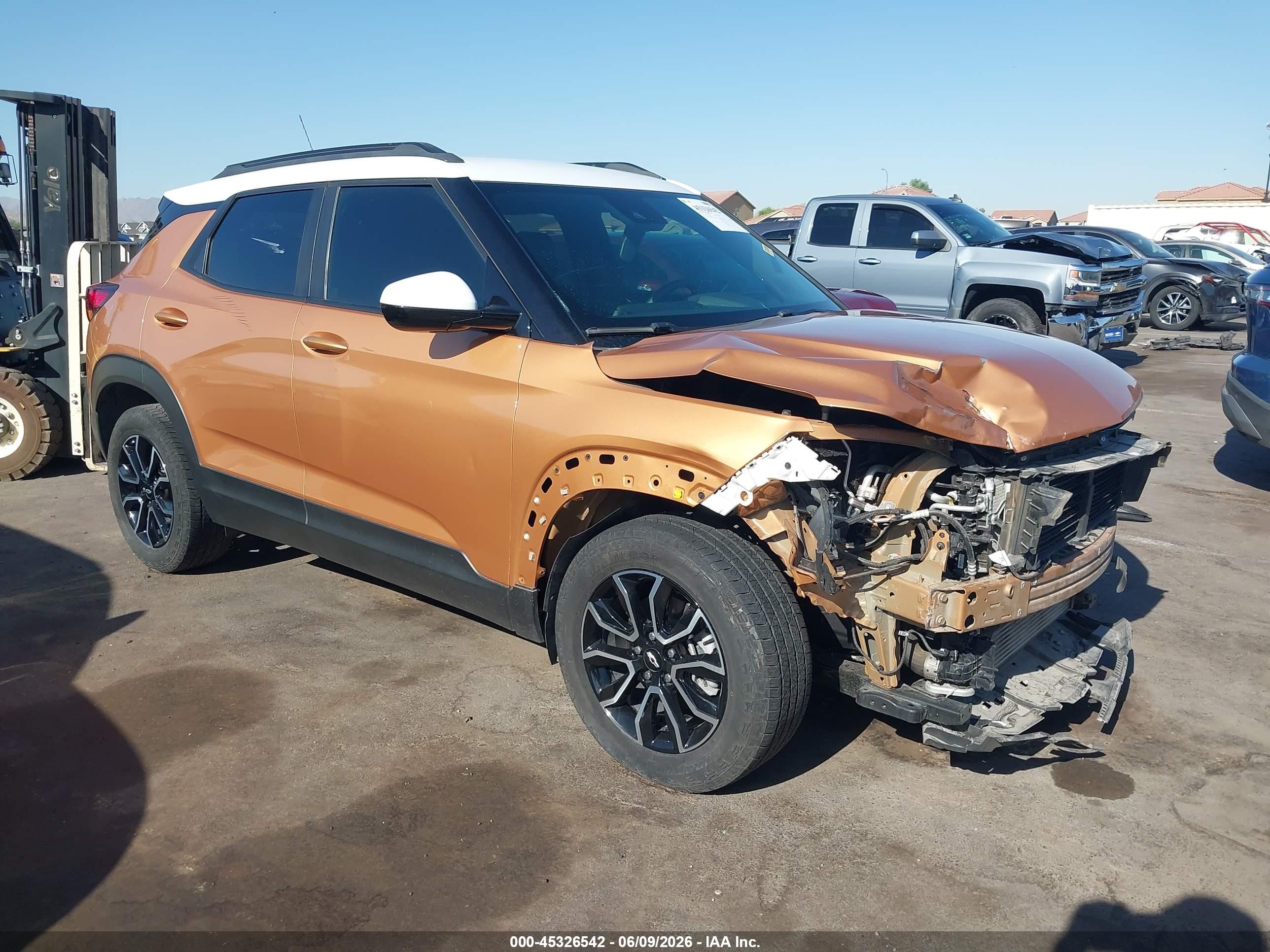 2024 Chevrolet Trailblazer Fwd Activ Orange vin: KL79MVSL9RB184515